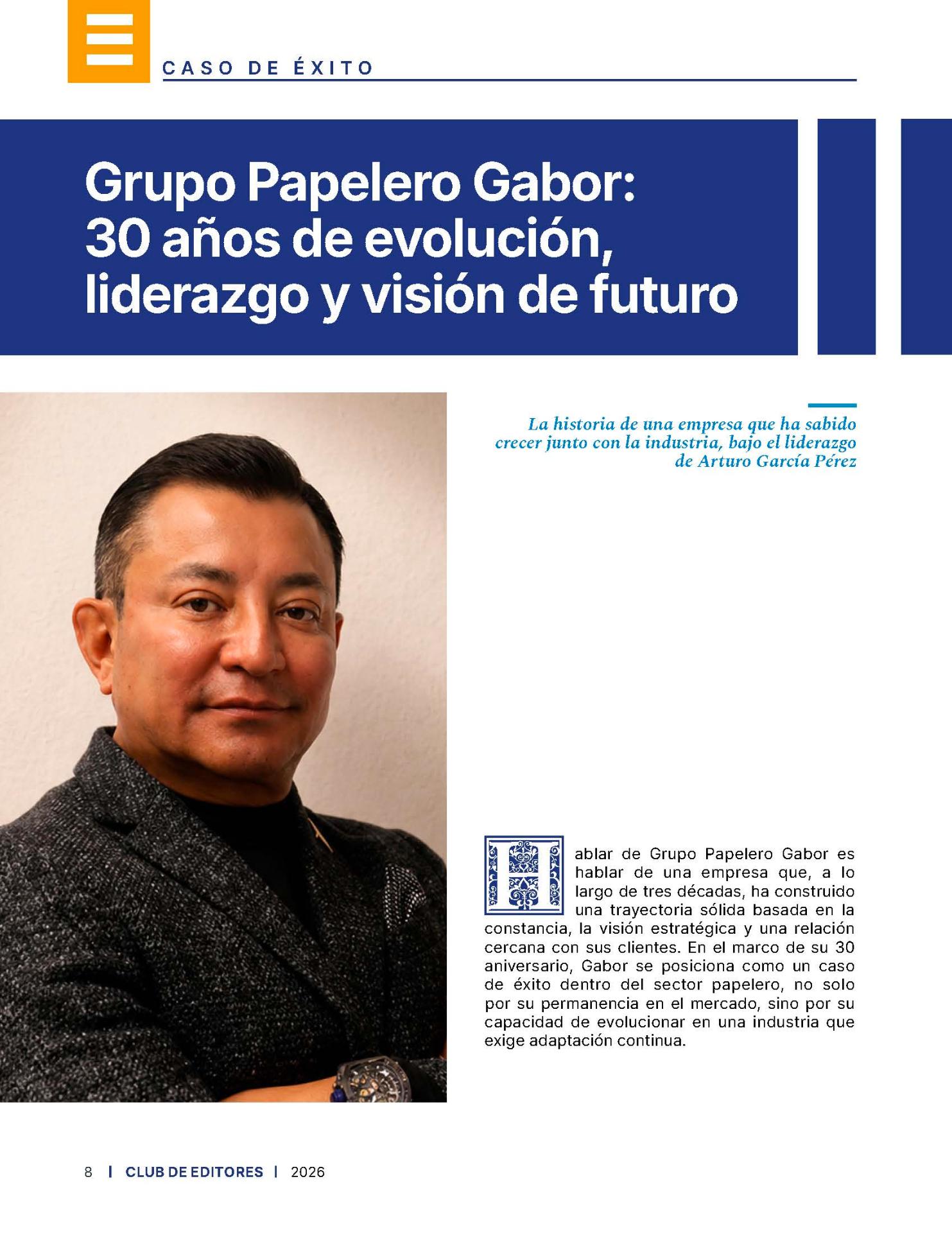 Grupo Papelero Gabor: 30 años de evolución, liderazgo y visión de futuro