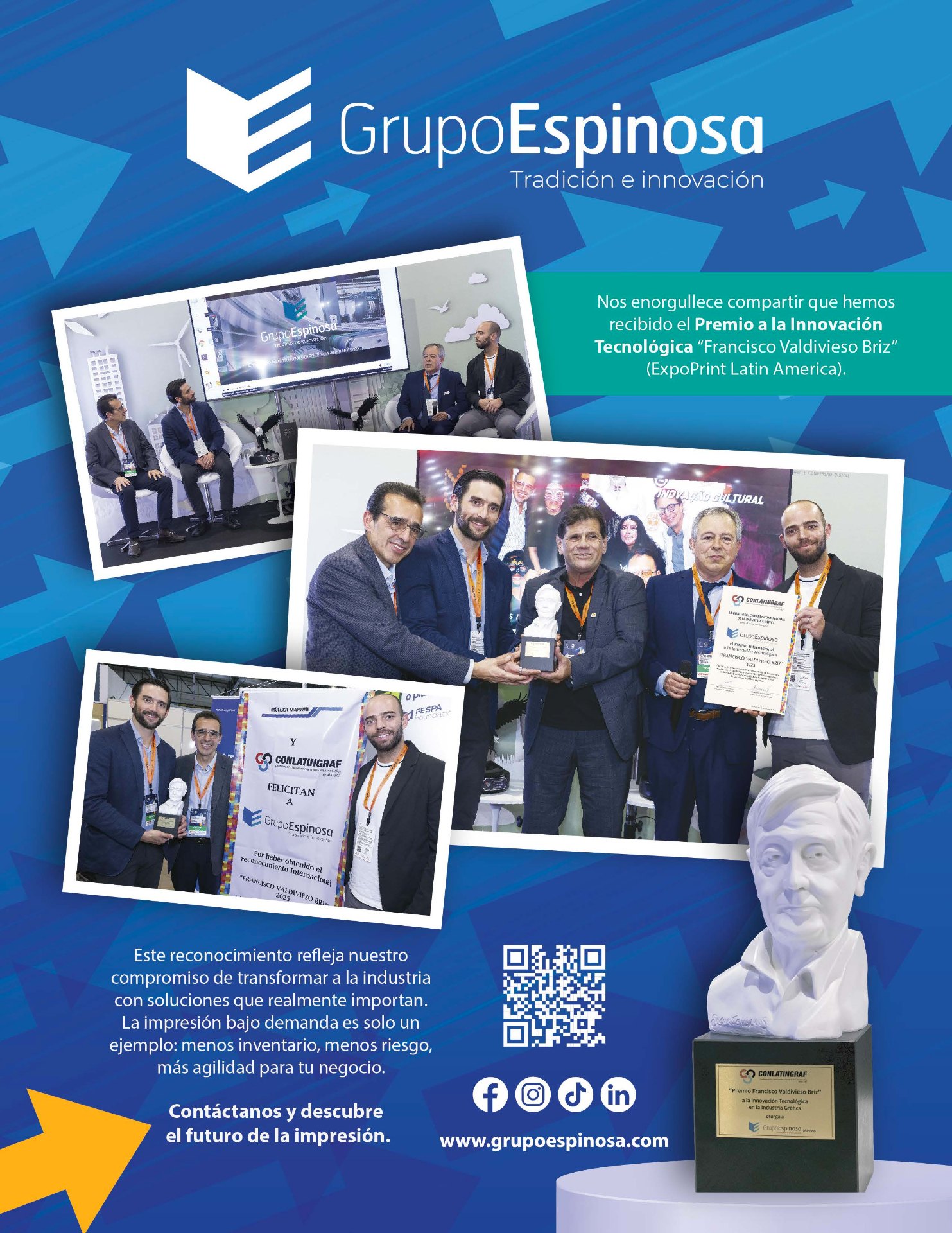Grupo Espinosa, Premio “Francisco Valdivieso Briz” a la Innovación Tecnológica
