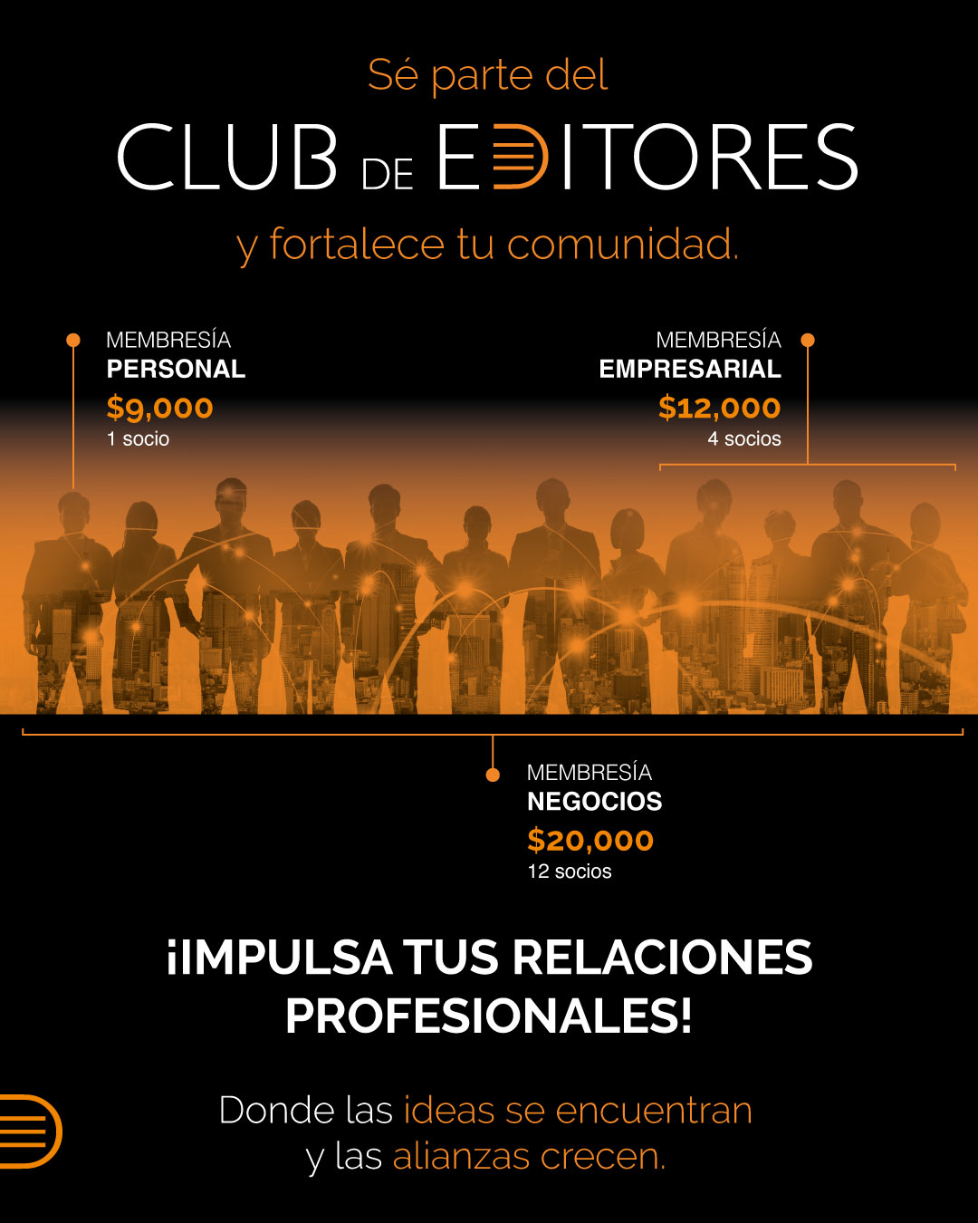 Postal de membresías Club de Editores 2